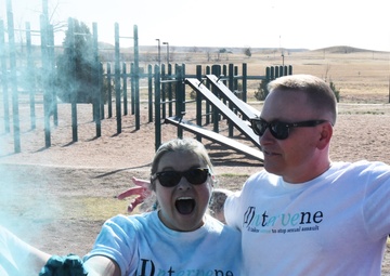 Running for a cause - 1st Space Brigade 5K SHARP color run blasts runners with a sense of awareness