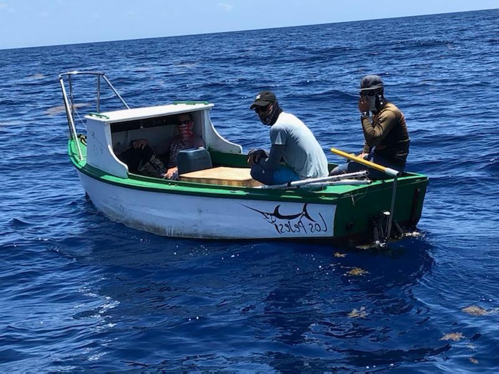 DVIDS - Images - Coast Guard repatriates 38 people to Cuba [Image 2 of 2]