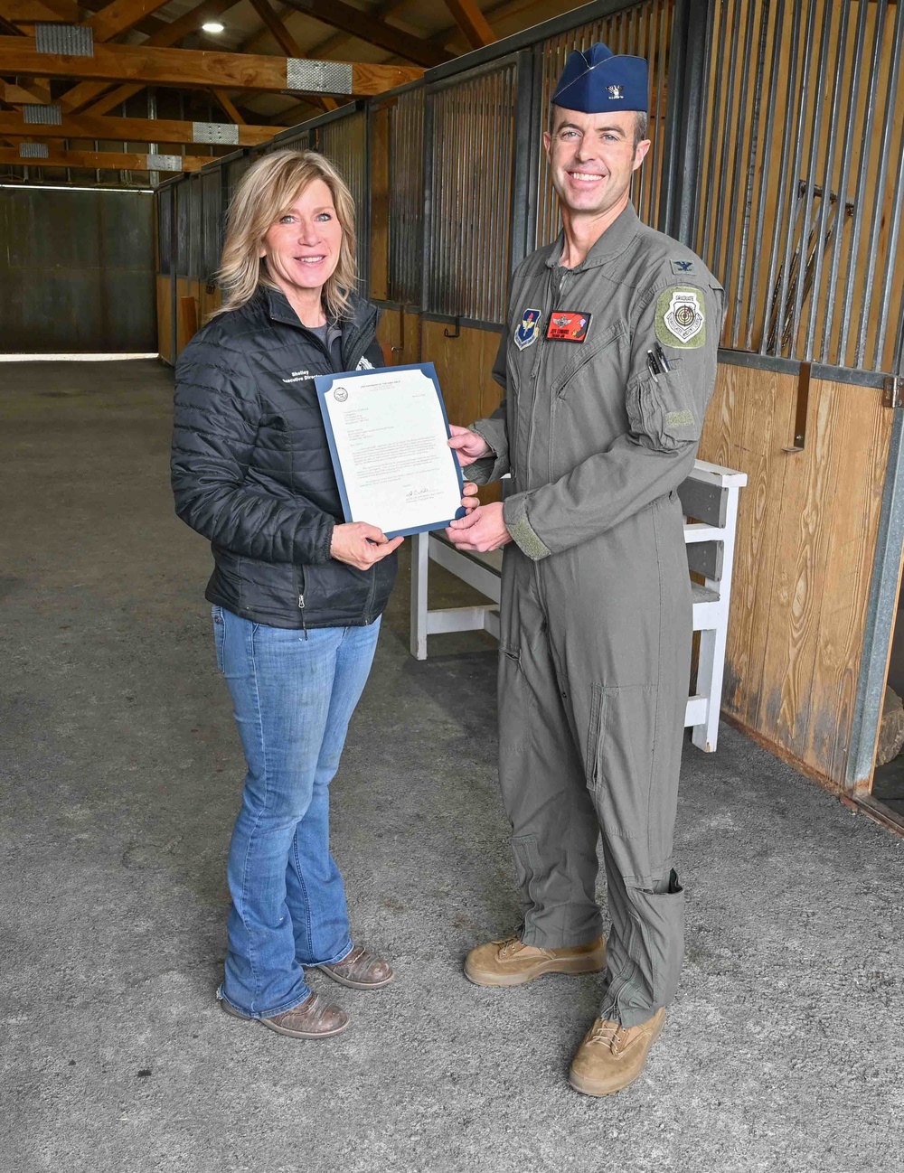Local non-profit selected for Air National Guard award in Washington