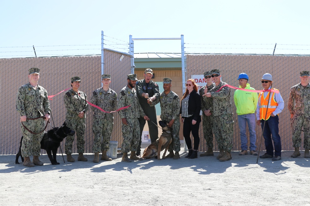 NAS Lemoore officially opens new MWD kennel