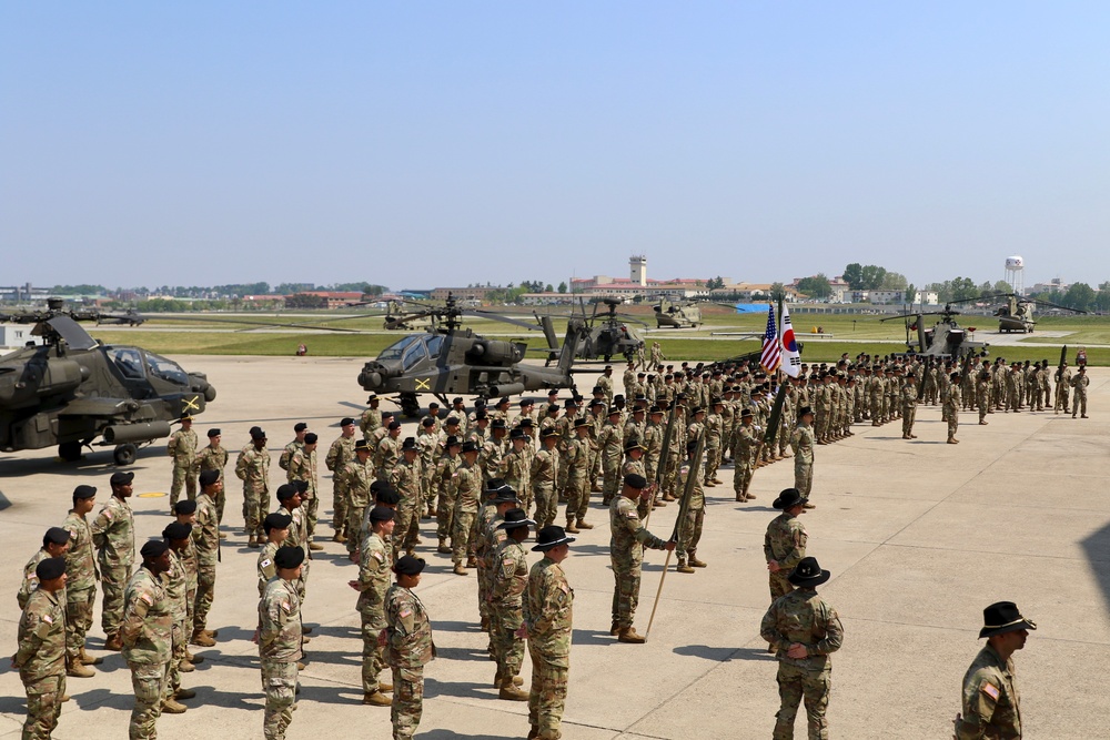 5-17 Air Cavalry Squadron activation ceremony