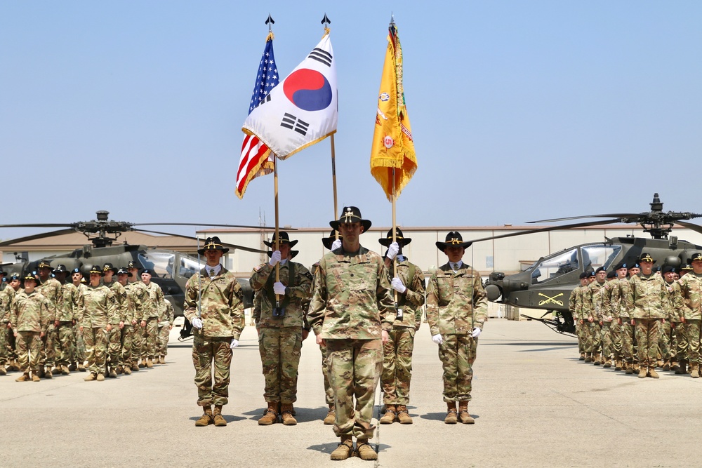 5-17 Air Cavalry Squadron activation ceremony