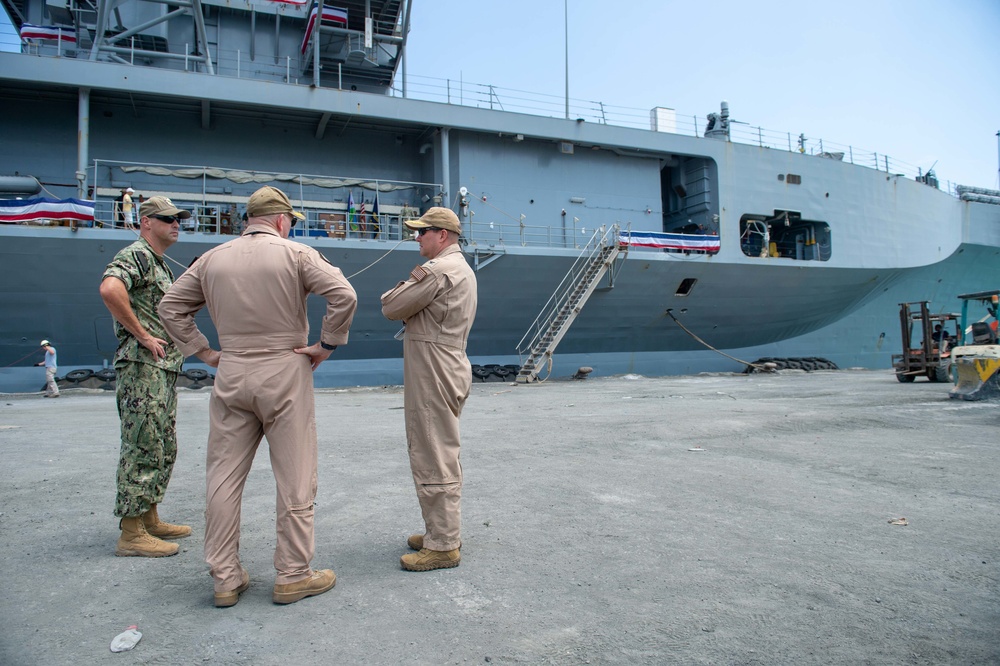 USS Mount Whitney Visits Djibouti