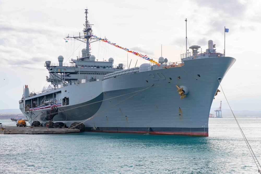 USS Mount Whitney Visits Djibouti