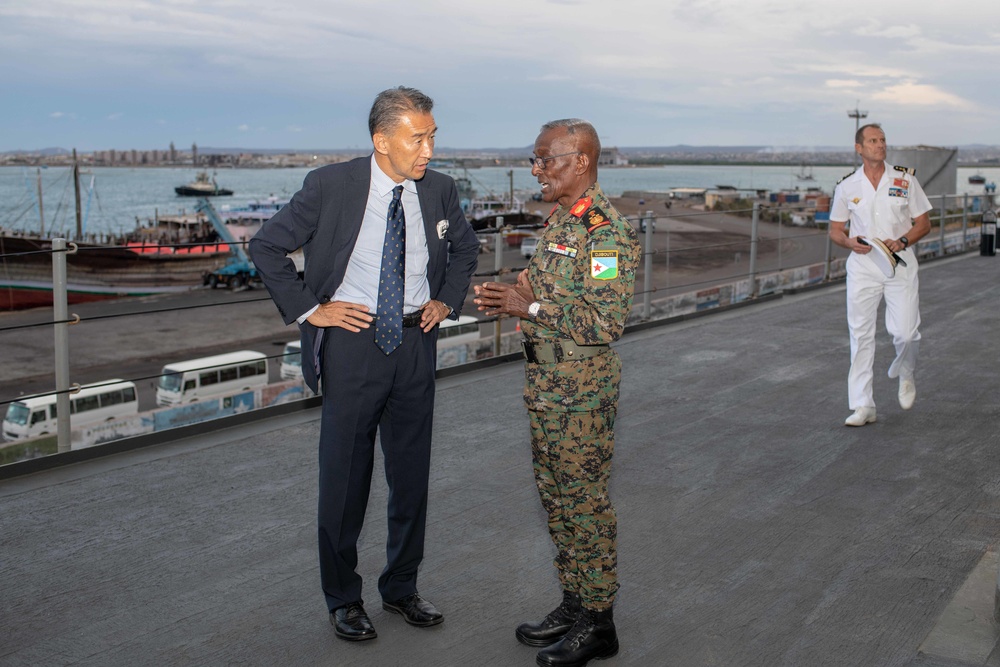 USS Mount Whitney Visits Djibouti