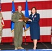 Col. Duckworth presents award to Col. Kwasny