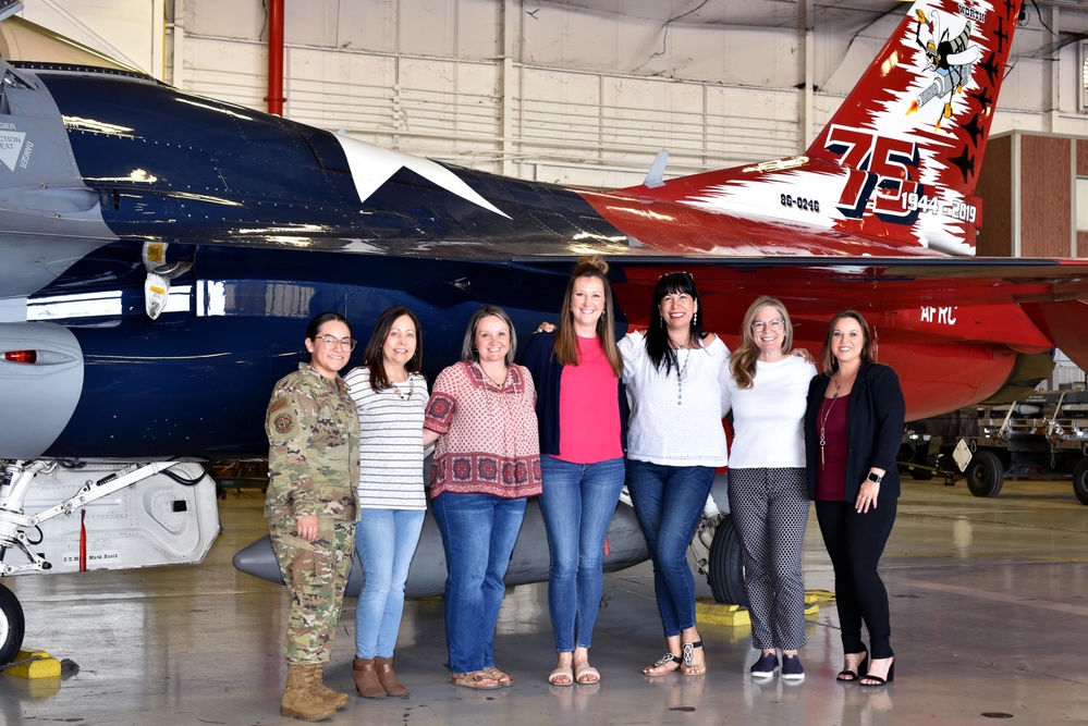 301st Fighter Wing resiliency shirt introduces Key Volunteers Program