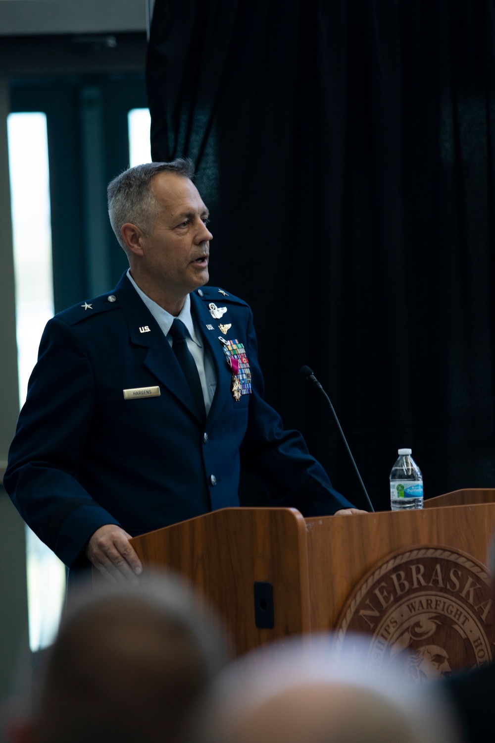 Brig. Gen. Hargens Assumes command of Nebraska Air National Guard