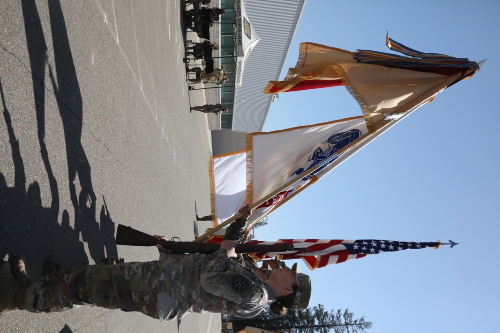 The 115th Regional Support Group welcomes new commander at Change of Command Ceremony