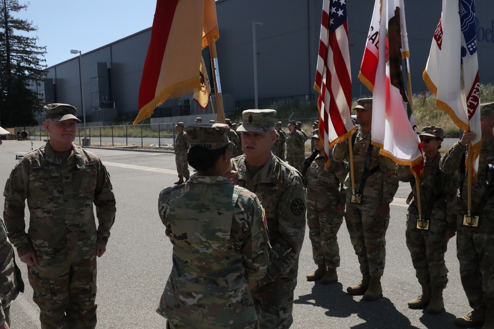 The 115th Regional Support Group welcomes new commander at Change of Command Ceremony