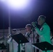 U.S. 7th Fleet Band performs at Elliot Springs Pop Up Food Truck Event