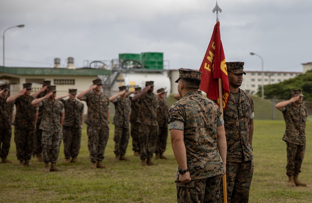 Bridge Company, 9th Engineer Support Battalion conducts deactivation ceremony