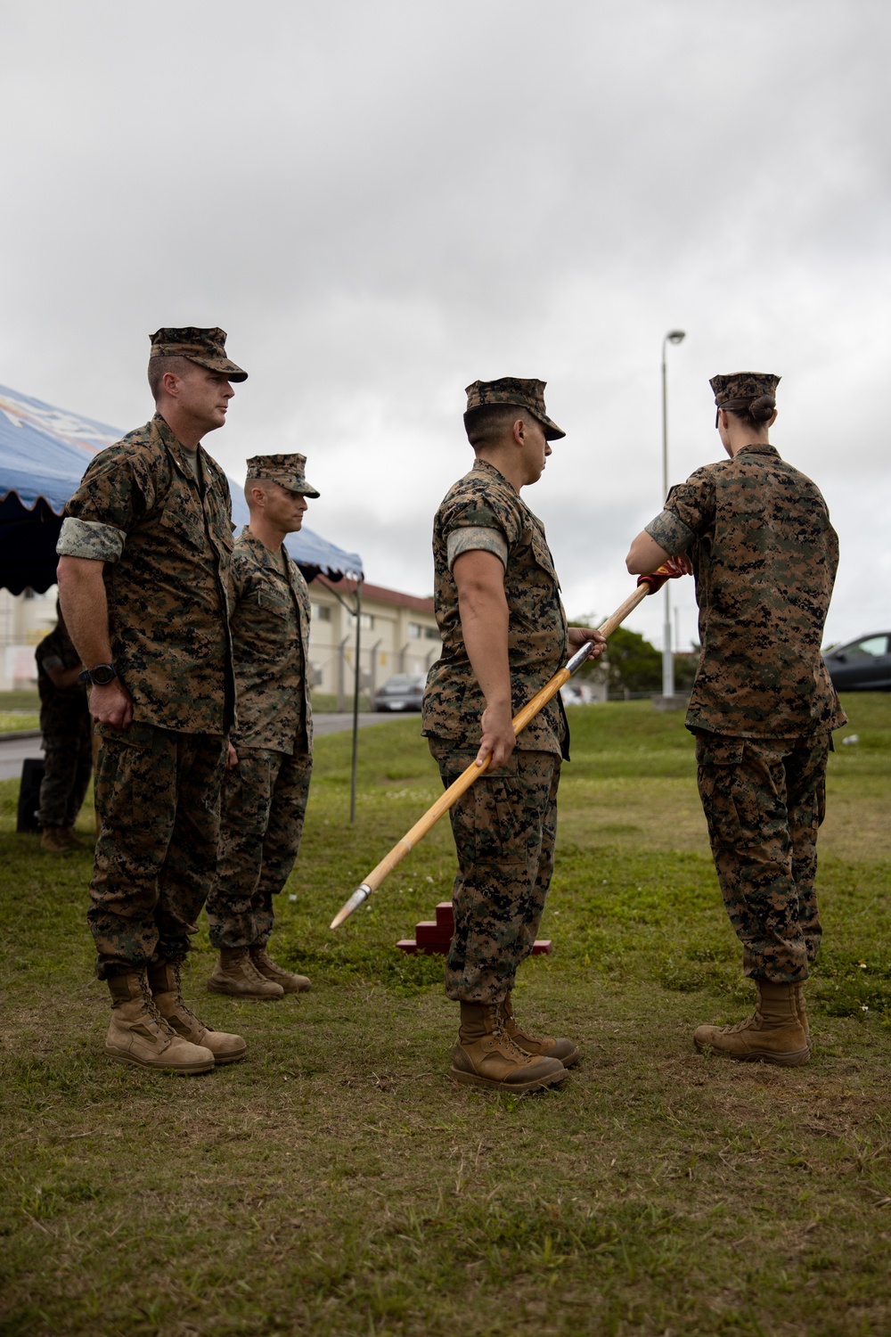 Bridge Company, 9th Engineer Support Battalion conducts deactivation ceremony