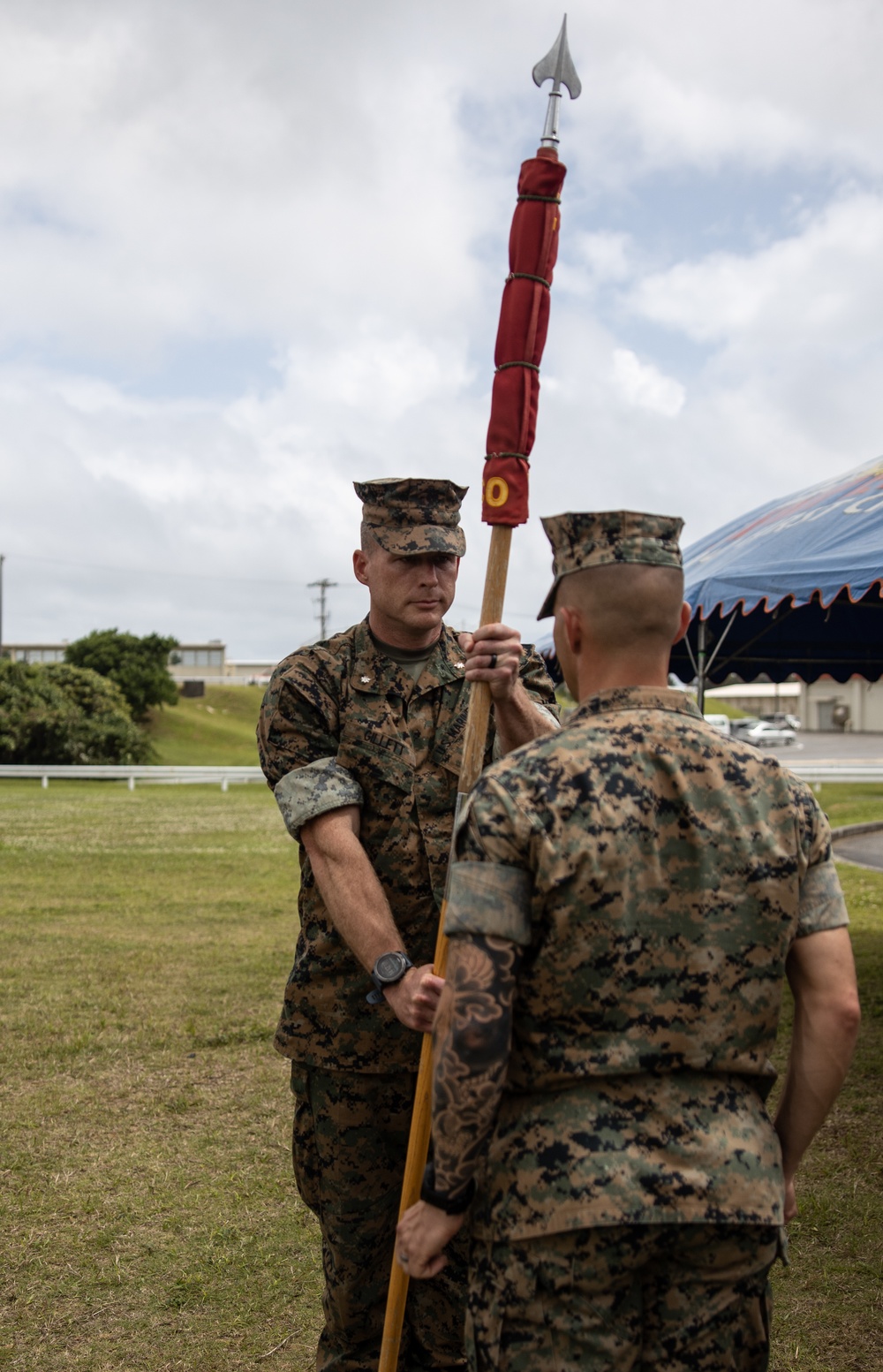 Bridge Company, 9th Engineer Support Battalion conducts deactivation ceremony