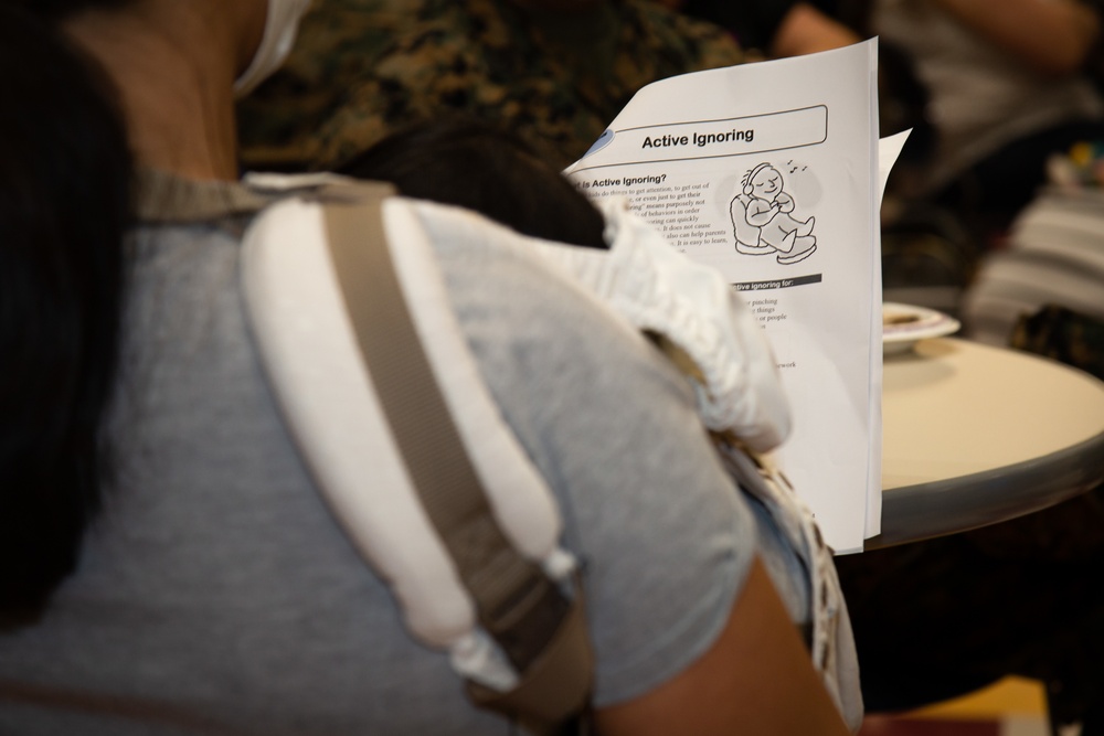 The Sure Start Program Hosted a Validating and Invalidating Behaviors in Families Meeting at Zukeran Elementary School on Camp Foster