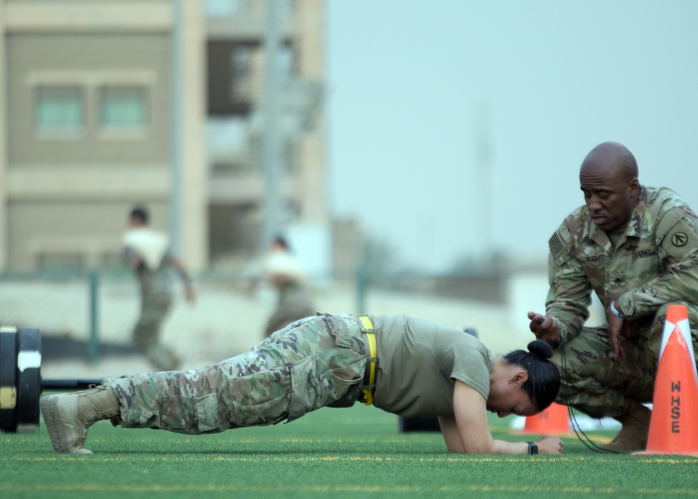 1st TSC Soldiers recognize Sexual Assault Awareness and Prevention Month