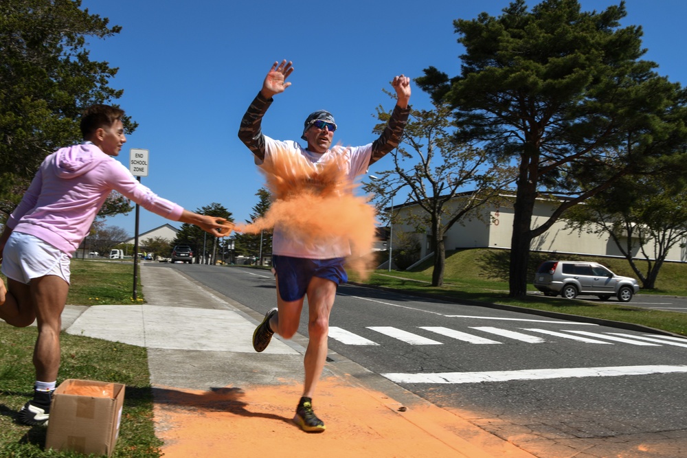 First SAPR Color Run in Misawa