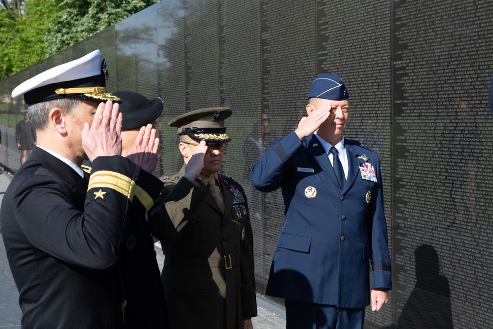 U.S. service members honor Operation Frequent Wind