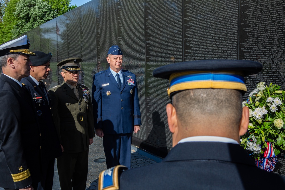 U.S. service members honor Operation Frequent Wind