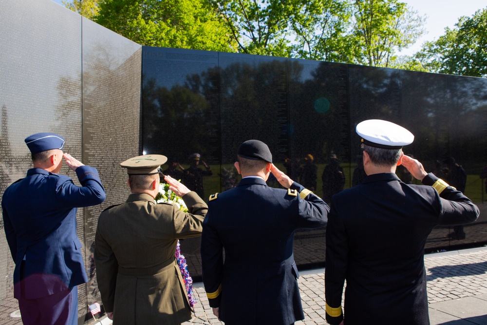 U.S. service members honor Operation Frequent Wind