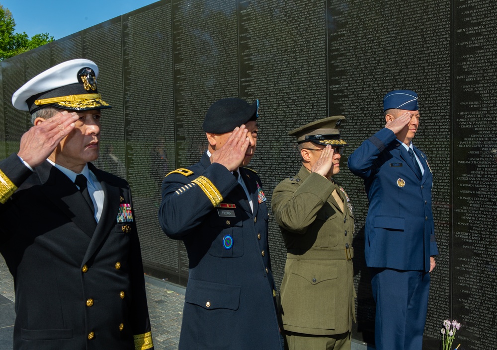 U.S. service members honor Operation Frequent Wind