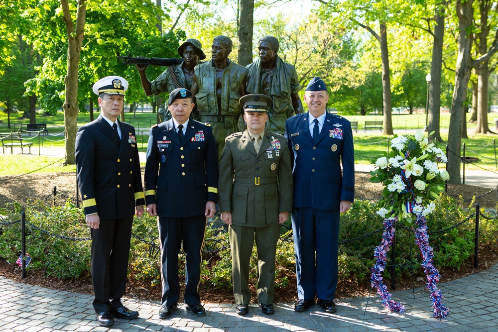 U.S. service members honor Operation Frequent Wind