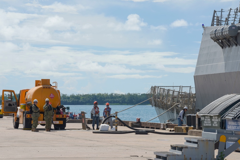 DDG 101 DFM Replenishment at NSF Diego Garcia