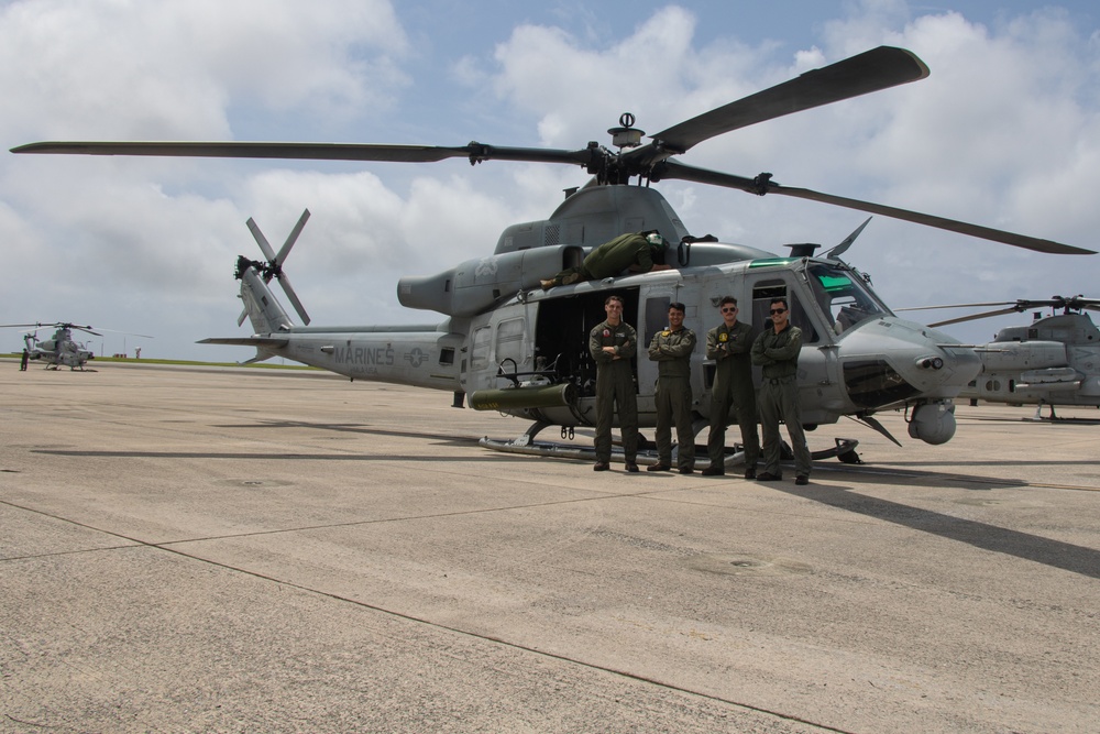 HMLA-369 Flying The Barn