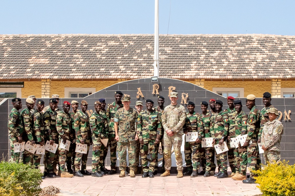 Senegalese Armed Forces soldiers graduate from C-IEDD course