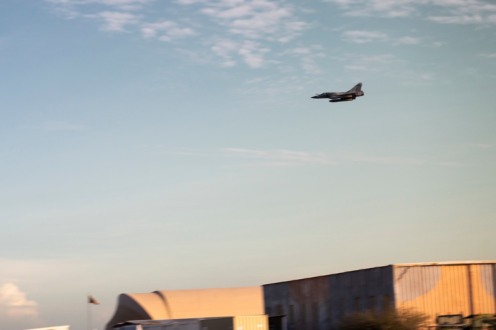 449 AEG attend French Vol de Nuit airshow