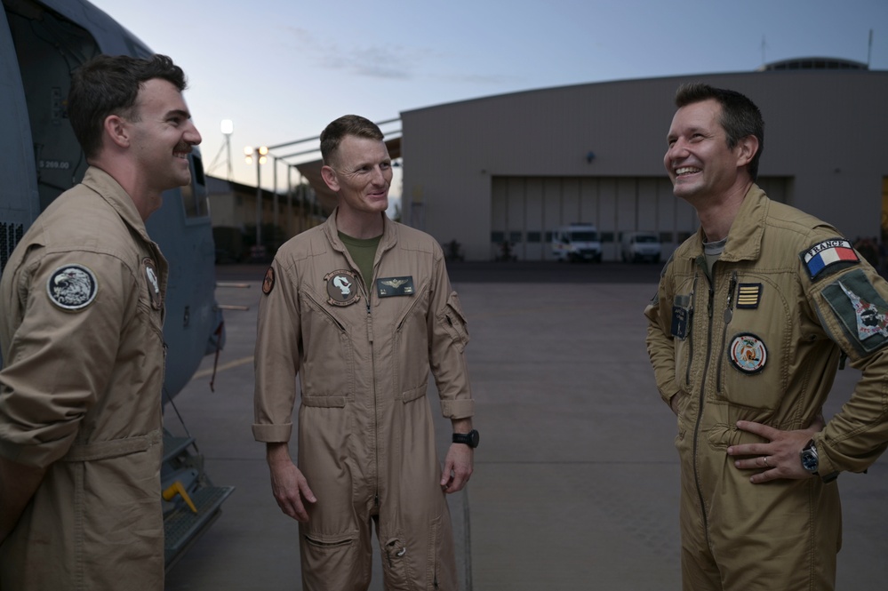 449 AEG attend French Vol de Nuit airshow