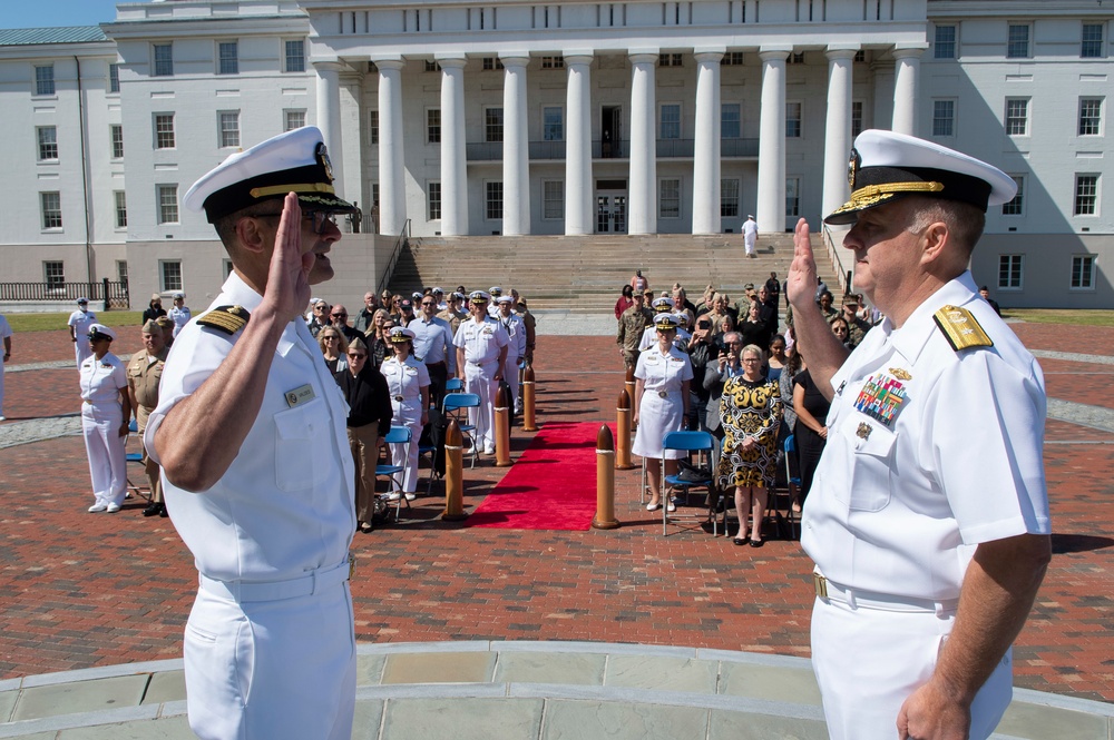 Capt. Guido Valdes Frocked to Rear Adm.