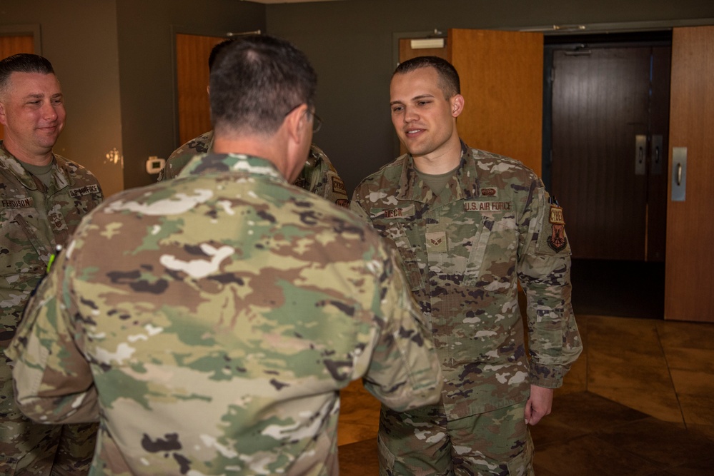 8th Air Force Leadership Visits Dyess AFB