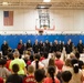 U.S. Navy Band Commodores perform at Cardinal Forest Elementary School