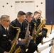 U.S. Navy Band Commodores perform at Cardinal Forest Elementary School