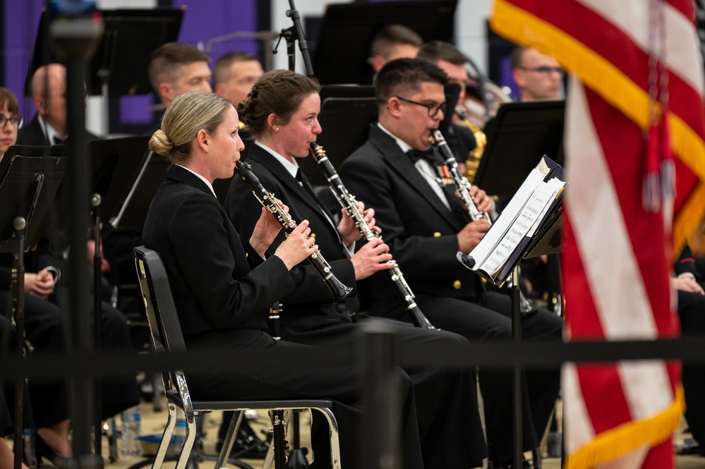 Navy Band visits Ann Arbor, Mich.