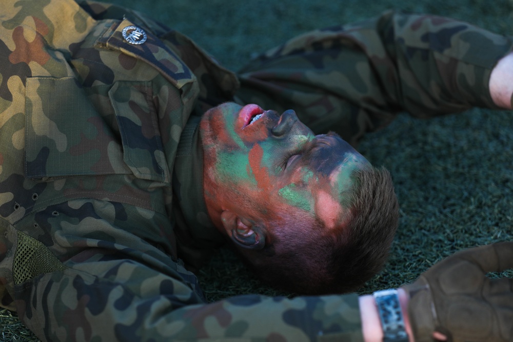 Polish Academy Competes In Sandhurst