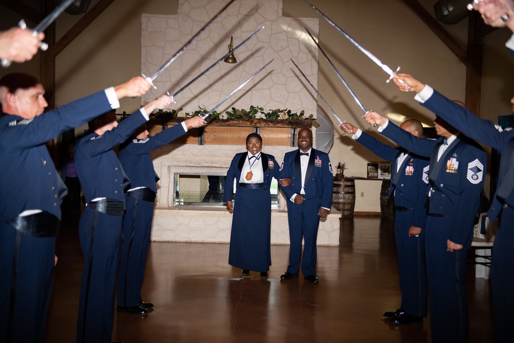 U.S. Air Force Chief Master Sgt. Recognition Ceremony