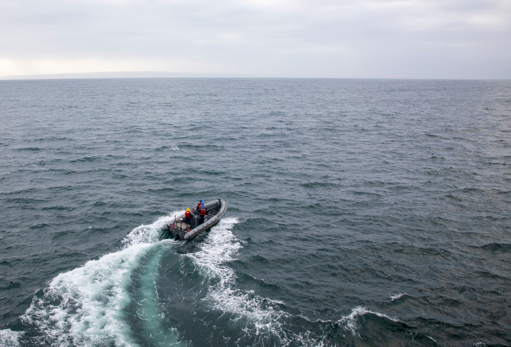 Makin Island RHIB Operations