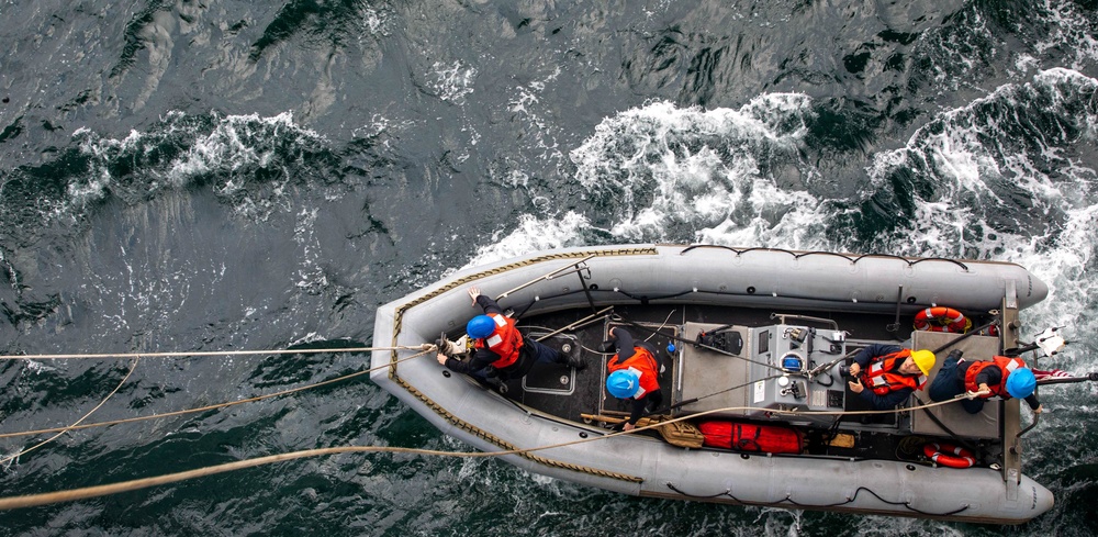 Makin Island RHIB Operations