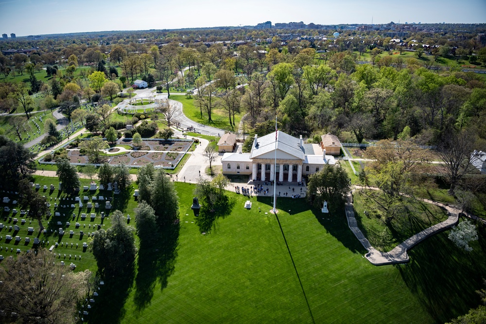 Arlington National Cemetery Aerial Photography