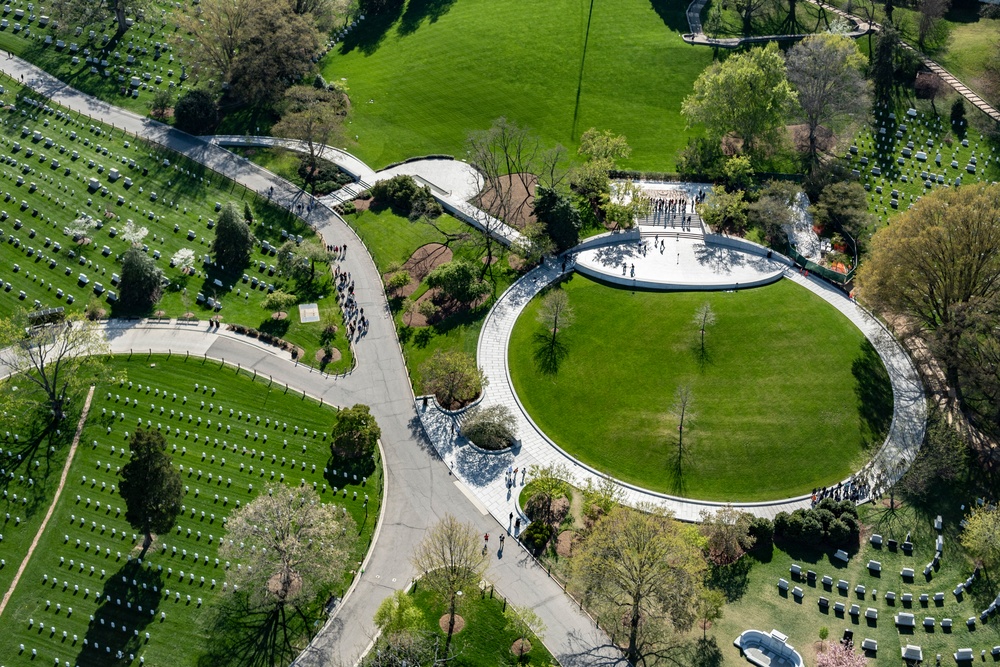 Arlington National Cemetery Aerial Photography