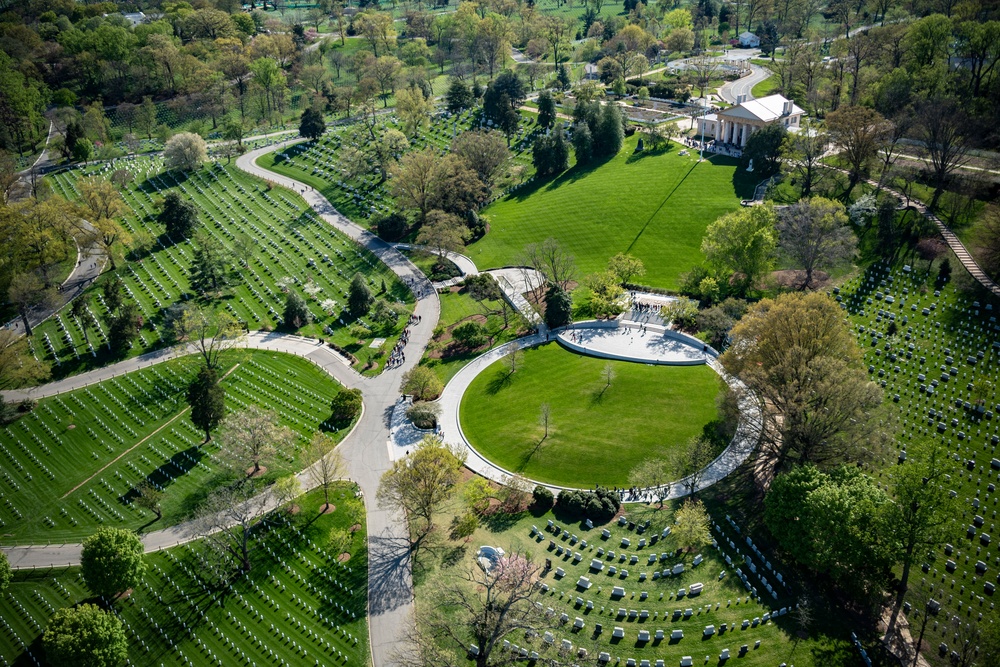 Arlington National Cemetery Aerial Photography