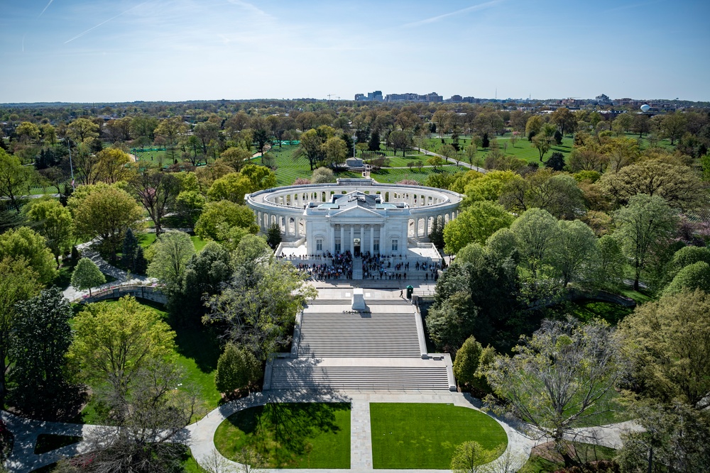 Arlington National Cemetery Aerial Photography