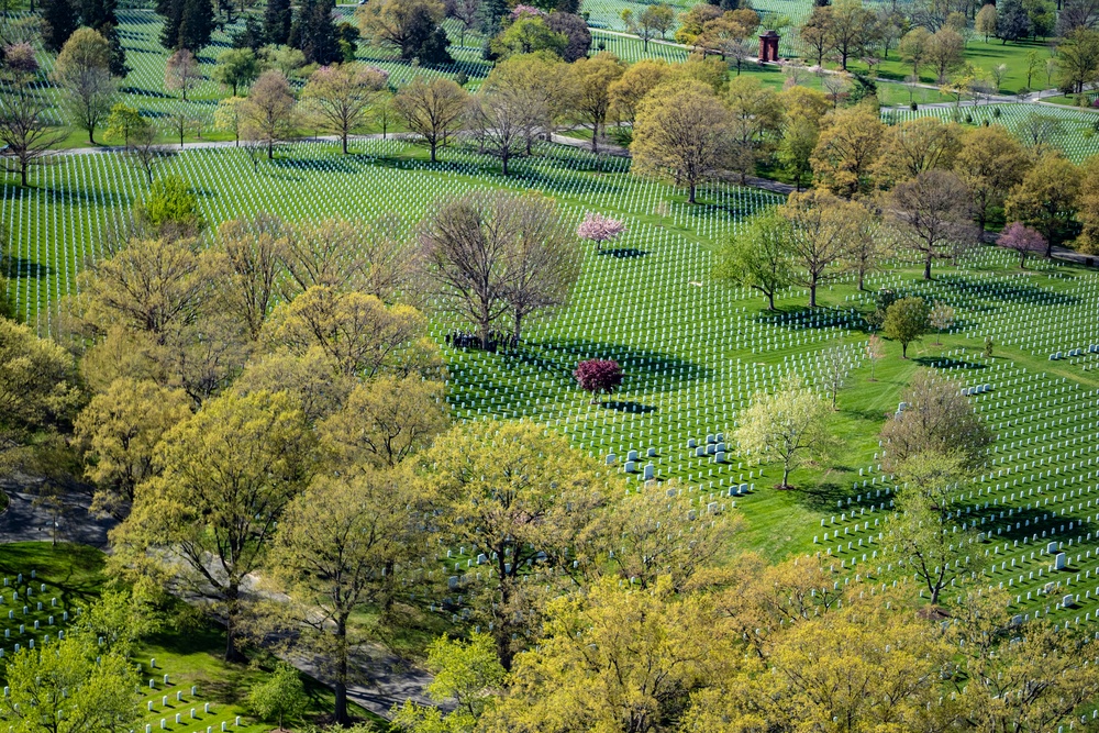 Arlington National Cemetery Aerial Photography