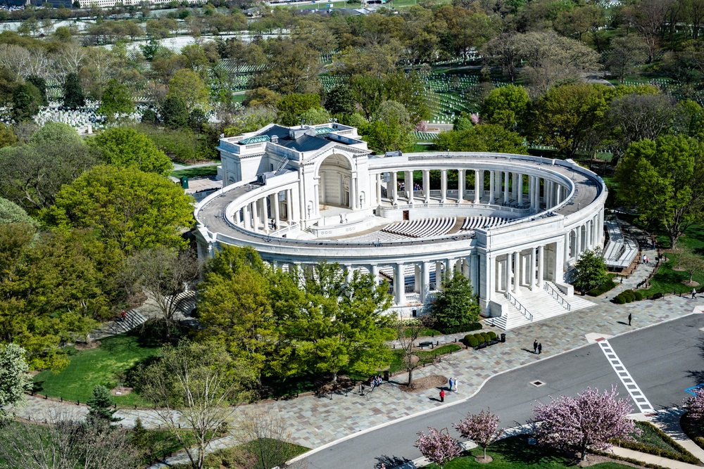 Arlington National Cemetery Aerial Photography