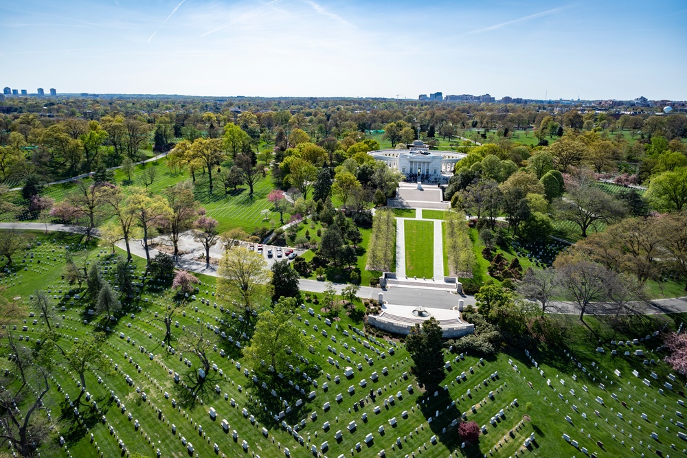 Arlington National Cemetery Aerial Photography