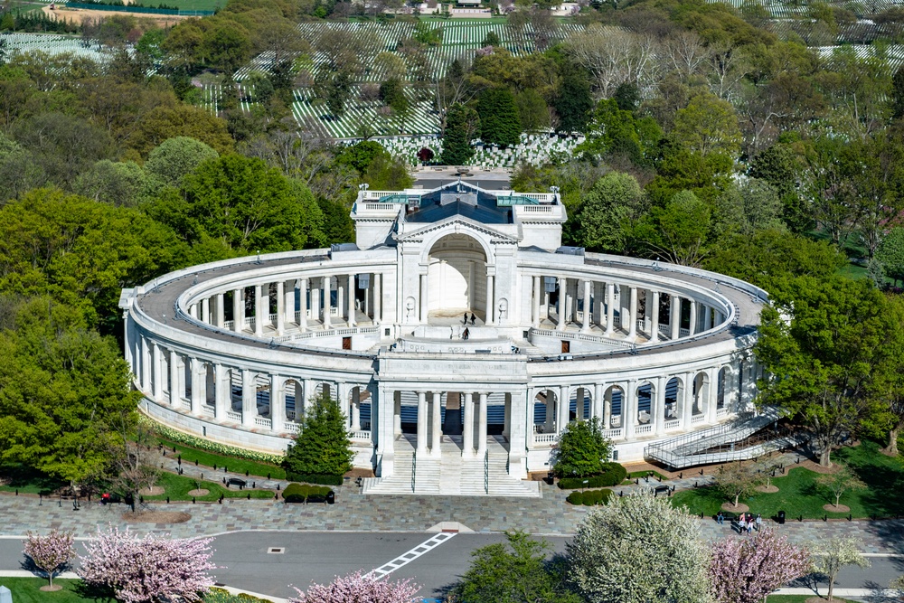 Arlington National Cemetery Aerial Photography