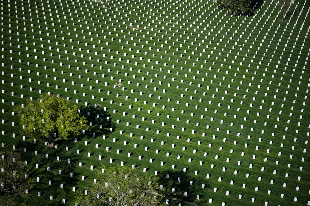 Arlington National Cemetery Aerial Photography