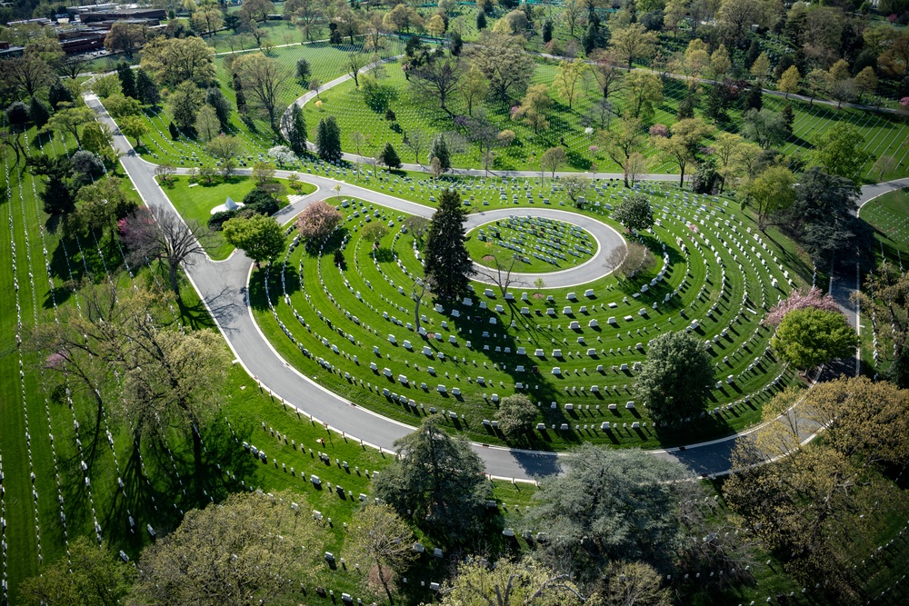 Arlington National Cemetery Aerial Photography